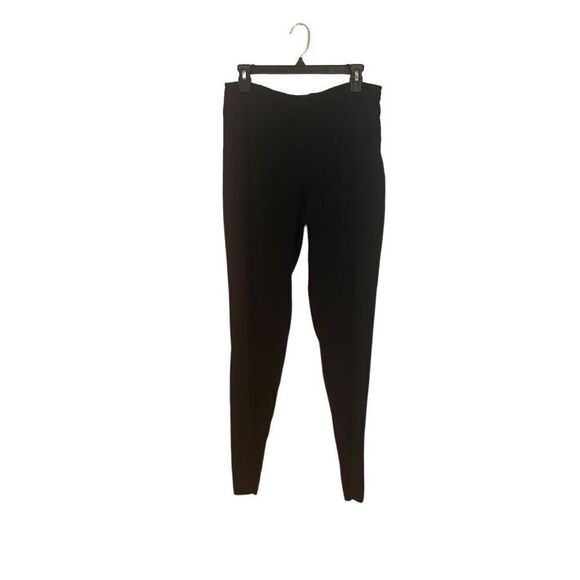 Eileen Fisher Slim Side-Zip Black Pants size Small - Picture 2 of 5